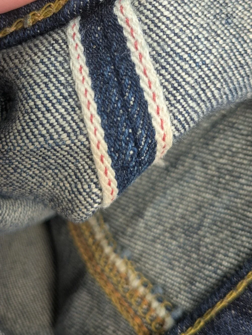 Studio D'Artisan Japanese Button Fly Selvedge Denim Jeans